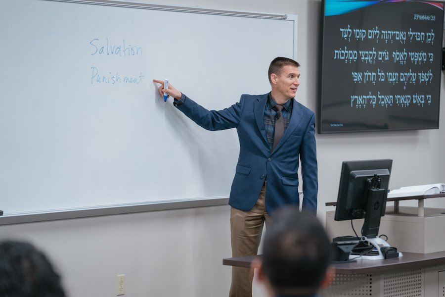 Dr Joshua Williams classroom